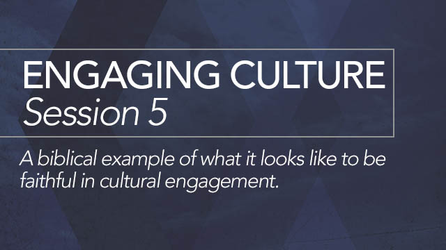 Engaging Culture: Session 5