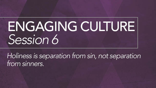 Engaging Culture: Session 6
