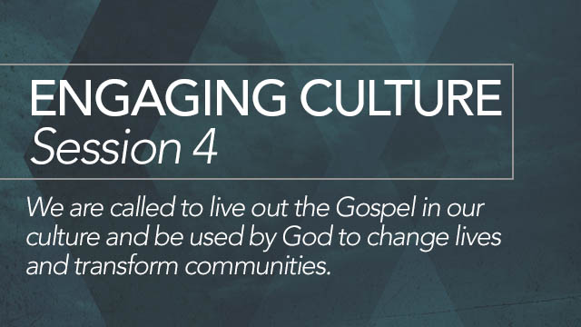 Engaging Culture: Session 4